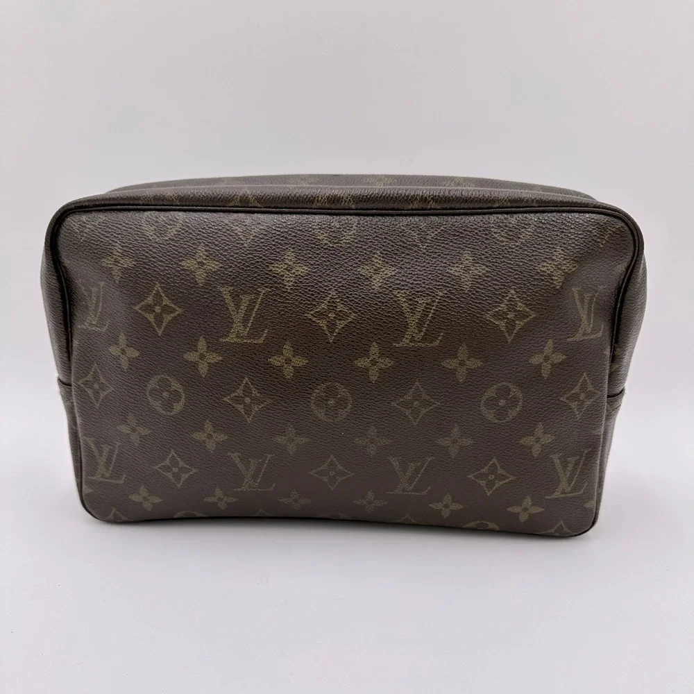 Vintage 1980s  Louis Vuitton Monogram Trousse Toilette 28 Pouch